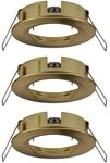 Paulmann EINBAULEU. LED 3X10W STARR / PAULMA CHOOSE MESSING GEB. 92483