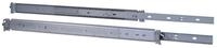 Inter-Tech Teleskopische Gleiter f&uuml;r Rack - Grau - 2U - 48.3 cm (19")