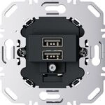 Berker USB-LADESTECKD.230V ANTHR.MATT / BERKER 260205