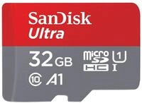 SanDisk Ultra - Flash-Speicherkarte (microSDHC/SD-Adapter inbegriffen)