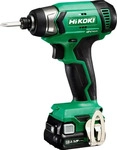 HIKOKI WH12DAWFZ, Hikoki WH12DA + 2 Akku Akku-Schlagschrauber 1/4", 12V, 4,0Ah