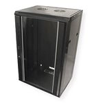 VALUE Wandgeh&auml;use 18 HE (HxBxT) 901x570x450mm, Bausatz, schwarz