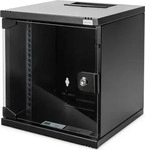 DIGITUS DN-10-06U-B, DIGITUS Wandgeh&auml;use 254 mm (10") - 312x300 mm (BxT)