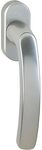 HOPPE Fenstergriff LUXEMBOURG - VarioFit, VK 7 x 32 - 42 mm, silber eloxiert