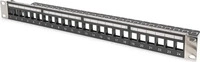 DIGITUS DN-91411-LF, DIGITUS Modulares Patchpanel f&uuml;r Keystone Jacks 1HE -
