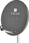TRIAX 126534, Triax SAT-SPIEGEL 65CM ALU 40MM / TRIAX TDA 65A PM ANTHRAZIT 126534