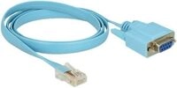 Delock Adapter RS-232 DB9 female > 1 x Serial RS-232 RJ45 male - Kabel seriell - DB-9