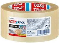 tesapack&reg; Extreme Strong 66m x 50mm,transparent, besonders rei&szlig;fest Klebeband