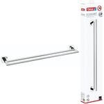 tesa&reg; ELEGAANT Doppel-Handtuchstange &ndash; verchromt &ndash; selbstklebende Montage
