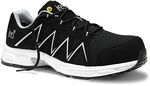 JORI Sicherheitshalbschuh Speedy Black-Silver Low ESD S1P 36