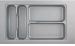 HETTICH OrgaTray 440 Besteckeinsatz T 441 - 520/Nennbreite 350 mm Silber