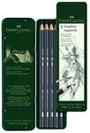 FABER-CASTELL AQUARELLE - Wasserfarbstift - 2B, 4B, 6B, 8B, HB - Grafit - 3.8 mm