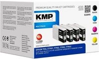 KMP MULTIPACK E220VX - 4er-Pack - Hohe Ergiebigkeit - Schwarz, Gelb, Cyan, Magenta -