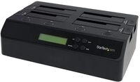 StarTech.com 4 Bay Festplatten Kopierstation USB 3.0 / eSATA auf SATA - HDD 1:3