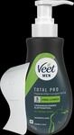 Veet Men Haarentfernungscreme 400ml Pumpspender Haarentfernungscreme DE FR