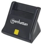 Manhattan USB-A Smart/SIM Card Reader, 480 Mbps (USB 2.0)