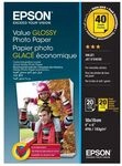 Epson Value Photo Paper Glossy - Gl&auml;nzend - 100 x 150 mm 20 Blatt Fotopapier