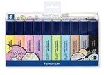 STAEDTLER 364 C - 10 St&uuml;ck(e) - Schwarz - Braun - Hellblau - Hellgrau - Limette -