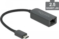 DELOCK 66645, Delock Netzwerkadapter - USB-C 3.2 Gen 1 / Thunderbolt 3
