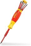 Wiha Schraubendreher mit Bit Magazin LiftUp electric Schlitz, Pozidriv,