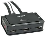 Lindy Compact 2 Port KVM Switch - KVM-Switch