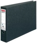 herlitz Ordner maX.file Hartpappe A3 quer 7,5 cm schwarz