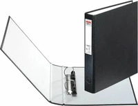 HERLITZ 300007089, herlitz Ringbuch maX.file protect 2-Ring A5 schwarz