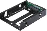 QNAP QDA-A2AR - Internes RAID-Geh&auml;use - 3.5" to 2 x 2.5" (8,9 cm bis 2 x 6,4 cm)