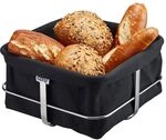 GEFU Brotkorb BRUNCH, eckig, schwarz