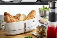 GEFU Brotkorb BRUNCH, oval, wei&szlig;