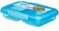 Sistema Plastics Lunchbox Small Split 350 ml farbig sortiert
