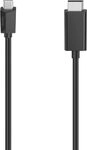 Hama 200717 Adapterk. USB-C auf DP, 4K, 1,50m