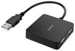Hama USB-Hub, 4 Ports, USB 2.0, 480 Mbit/s