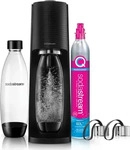 SODASTREAM 1012811491, SodaStream Terra Schwarz Wassersprudler mit 1x Kstf.flasche