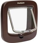 Fritz G&ouml;bel GmbH & Co. KG PETSAFE Katzent&uuml;r - 4Weg-Kunststoff, holzfarbig, manuell