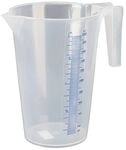 PRESSOL Messbecher transparent Polypropylen Inhalt 2,0 Liter