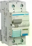 HAGER ADA563D, Hager FI-LS 1P+N 10KA C-13A 30MA A / HAGER ADA563D