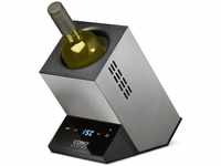 Caso WineCase One, Inox Design Weinkühler für eine Flasche, 72W
