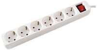 VALUE Steckdosenleiste - Wechselstrom 250 V - 3600 Watt - Eingabe, Eingang CEE 7/4 -