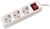 VALUE Steckdosenleiste - Wechselstrom 250 V - 3600 Watt - Eingabe, Eingang CEE 7/4 -