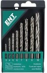 ENT Holzspiralbohrer-Kassette HSS-G Bohrer &oslash; 3-10 mm 8-teilig