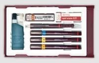 rOtring College Set - B&uuml;rokleinmaterial - Schwarz - 3er