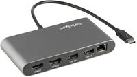StarTech.com Thunderbolt 3 Mini Dock - Mobile TB3-Dockingstation mit dual Monitoren,