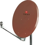 TRIAX 350483, Triax ALU SAT-SPIEGEL 85CM 40MM FEED / TRIAX FESAT 85HIT ZIEGELR.