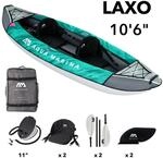 Aqua Marina Laxo-320 Recreational Kayak - 2 person. Inflatable deck. Ka