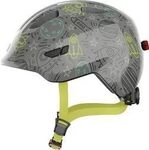 ABUS SMILEY 3.0 LED grey space S Fahrradhelm