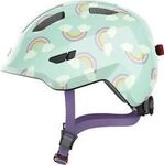 ABUS SMILEY 3.0 LED blue rainbow S Fahrradhelm