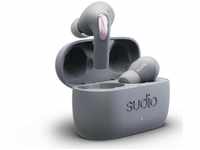 SUDIO E2GRY, Sudio E2 kabelloser In-Ear Bluetooth Kopfhörer grau - Kopfhörer