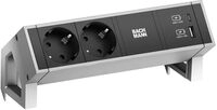 Bachmann DESK 2 - Steckdosenleiste - included mounting bracket - Wechselstrom 250 V -