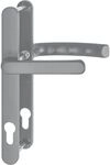 Hoppe Dr&uuml;ckergarnitur LI&Egrave;GE - Schmalschild 24 mm, Griff flach,67 -
